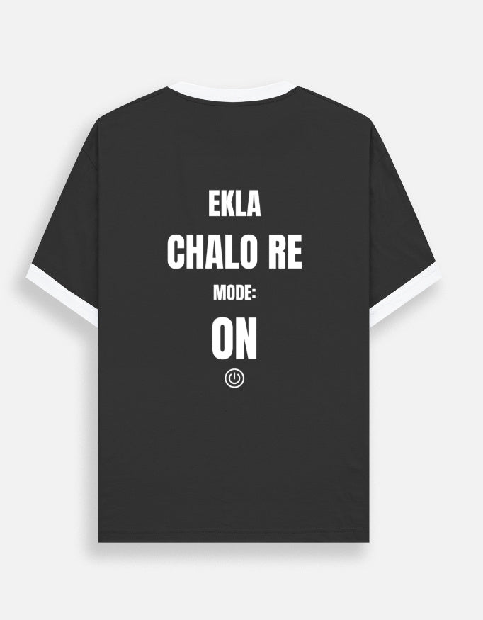 Ekla Chalo Re Mode: ON | Premium Quote T-Shirt - LafzWear