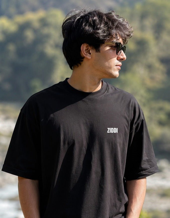 Dil Thoda Ziddi Hai | Premium Quote T-Shirt - LafzWear